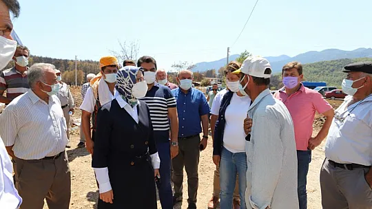 Seydikemer'e geçmiş olsun ziyaretleri devam ediyor