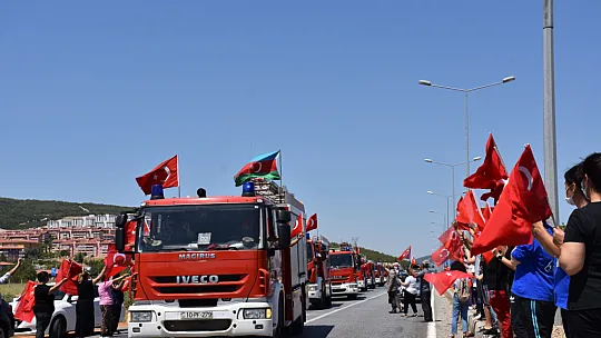 Can Gardaşlarımızı Türk Bayraklarıyla uğurladık