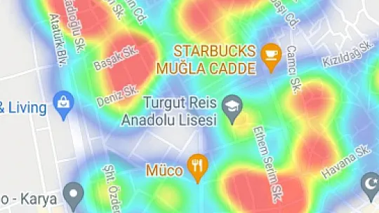 Muğla'nın Dışı Mavi İçi Kırmızı!