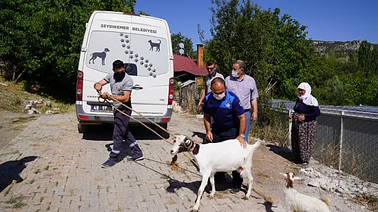 Seydikemer Belediyesi mağdur ailelerin yanında