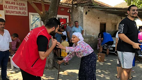 Muğla Gençlik ve Spor İl Müdürlüğü yangından etkilenen mahallelerde destek çalışmalarına başladı