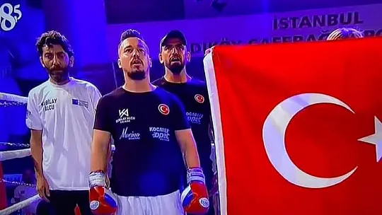 İlk raunda rakibini nakavt ile yenerek, Avrupa Altın Kemer Şampiyonu oldu