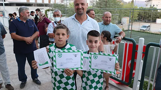 Muğlaspor yaz spor okulu mezuniyet töreni yapıldı