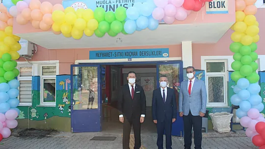 Fethiye'de 2021-2022 eğitim-öğretim yılı heyecanı