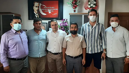 Demirtaş ve ekibinden Başkan Taşar'a ziyaret