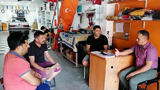 Kamil Mutlu Demirtaş, Esnaf Ziyaretlerine Devam Ediyor