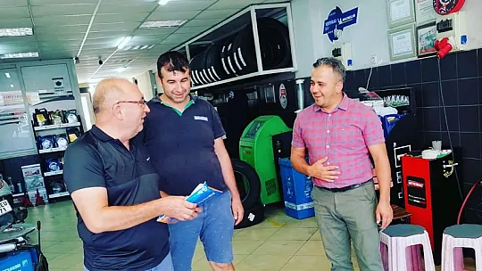 Kamil Mutlu Demirtaş, Esnaf Ziyaretlerine Devam Ediyor