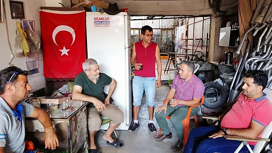 Kamil Mutlu Demirtaş, Esnaf Ziyaretlerine Devam Ediyor