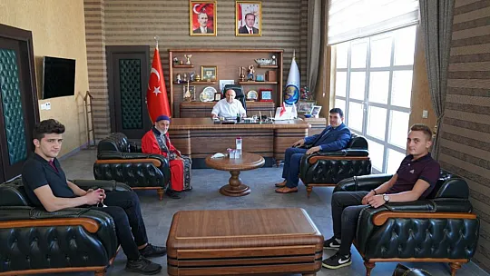 Yılın Ahisi, Başkan Otgöz'ü Ziyaret Etti