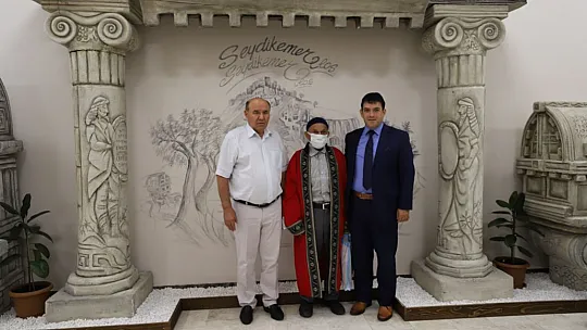 Yılın Ahisi, Başkan Otgöz'ü Ziyaret Etti