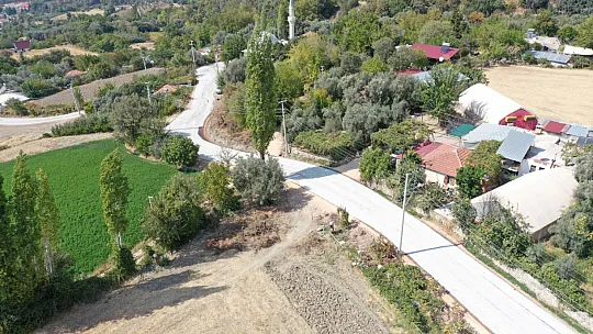 Bağlıağaç Mahallesinde yol sorunu tarih oluyor