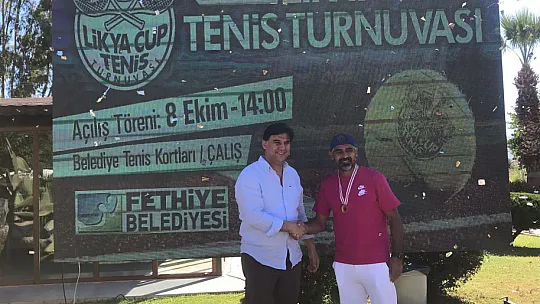 Tenis Turnuvası Ödül Töreni ile Sona Erdi