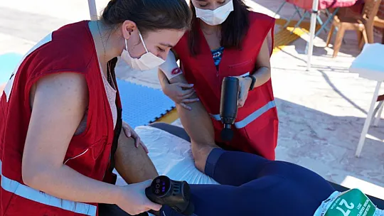 Seydikemer Belediyesi ve Kızılay Sporcuların Yanında