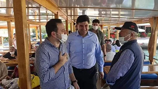 Şehit Aileleri ve Gaziler tekne turuna çıktılar