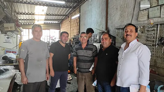 Göktepe, 'Sanayi Esnafının Sorunlarına Biz Çözüm Olacağız'