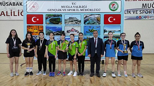 Menteşe Spor Salonu Masa Tenisi İl Birinciliği turnuvasına ev sahipliği yaptı