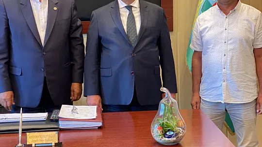 Başsavcı Bingül'den, Ziraat Odasına İade-i ziyaret