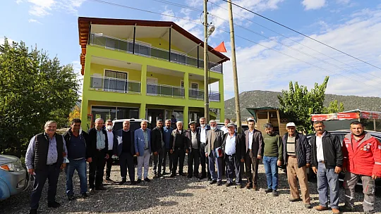 Başkan Otgöz, mahalle ziyaretlerine devam ediyor