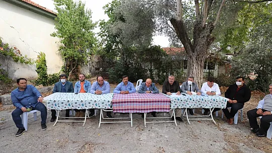 Başkan Otgöz, Seydikemer'i karış karış geziyor