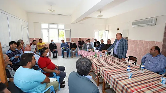 Başkan Otgöz, Seydikemer'i karış karış geziyor