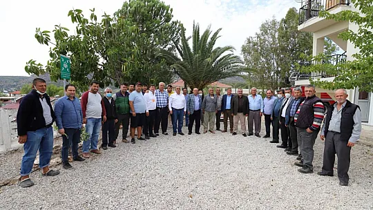 Başkan Otgöz, Seydikemer'i karış karış geziyor