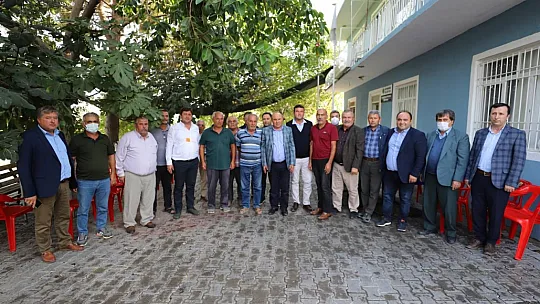 Başkan Otgöz, Seydikemer'i karış karış geziyor