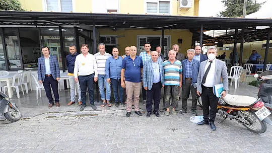 Başkan Otgöz, Seydikemer'i karış karış geziyor