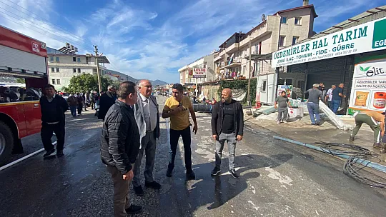 Plastik dükkanında büyük yangın!