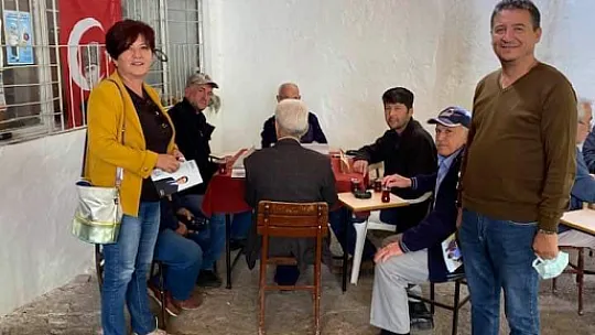 Deva Partisi mahalle ziyaretlerini sürdürüyor