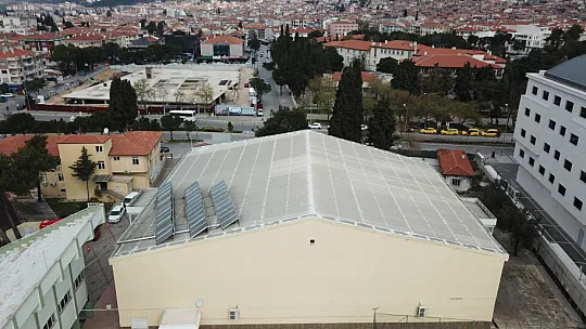 Muğla Atatürk Spor Salonu modern bir görünüme kavuşuyor