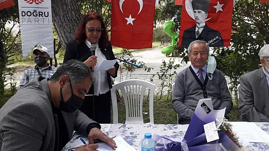 Yatağan Doğru Parti İlçe Başkanı Erdal Benli oldu