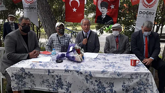 Yatağan Doğru Parti İlçe Başkanı Erdal Benli oldu