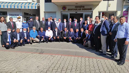 Muhtarlar Günü düzenlenen törenle kutlandı