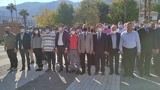 Muhtarlar Günü düzenlenen törenle kutlandı