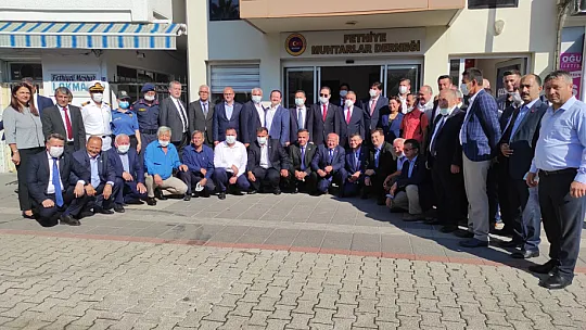 Fethiye Protokolünden Muhtarlar Derneğine ziyaret