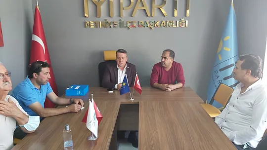 Başkan adayı Göktepe'den, Başkan Çoban'a ziyaret