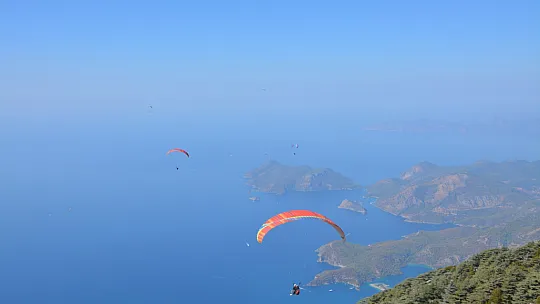 21'nci Ölüdeniz Uluslararası Hava Oyunları festivali başladı