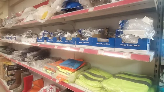 Yangına müdahalenin önemini FRT TV mikrofonlarına anlattı