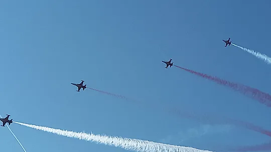 Türk Yıldızları Nefes Kesti