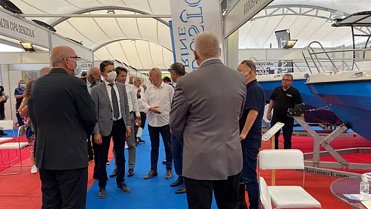 Marintech, Fethiye Yat ve Tekne Ekipmanları Fuarı Göcek'te başladı