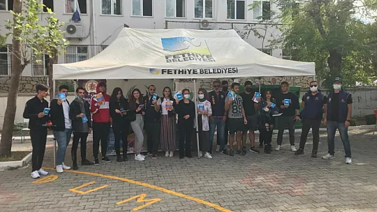 Fethiye'de Üniversite Öğrencileri SİBERAY Projesi hakkında bilgilendirildi