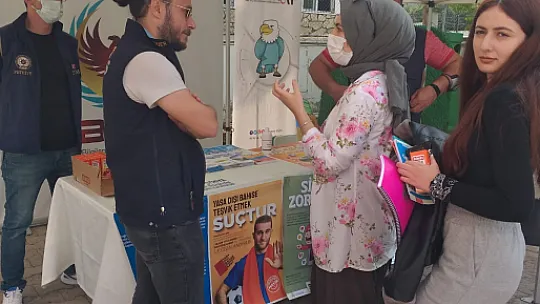 Fethiye'de Üniversite Öğrencileri SİBERAY Projesi hakkında bilgilendirildi