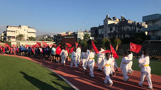Muğla'da 29 Ekim Cumhuriyet Bayramı spor etkinlikleri ile kutlandı