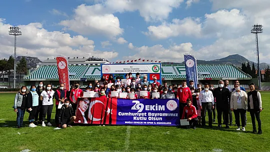 Muğla'da 29 Ekim Cumhuriyet Bayramı spor etkinlikleri ile kutlandı