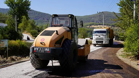 Seydikemer'de asfalt çalışmaları tamamlandı