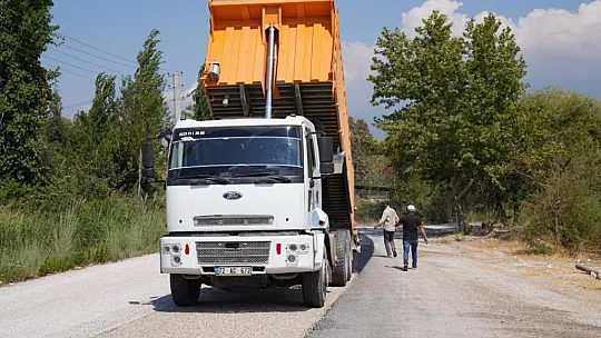 Seydikemer'de asfalt çalışmaları tamamlandı