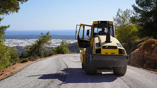 Seydikemer'de asfalt çalışmaları tamamlandı
