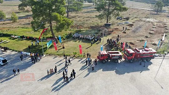 Seydikemer'de fidanlar nefes olacak