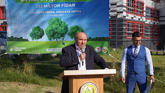 Seydikemer'de fidanlar nefes olacak