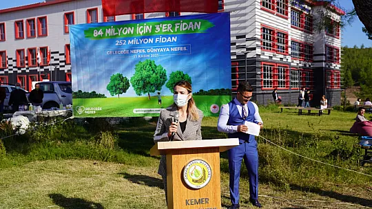 Seydikemer'de fidanlar nefes olacak